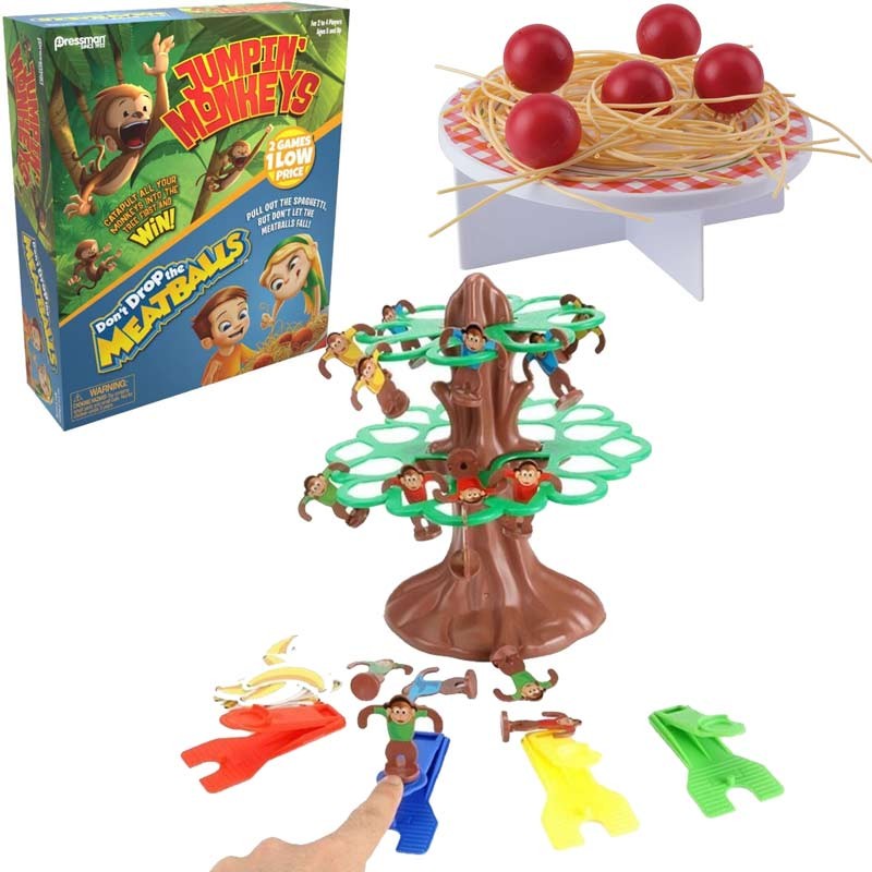 Jumpin Monkeys Game & Don't Drop The Meatballs