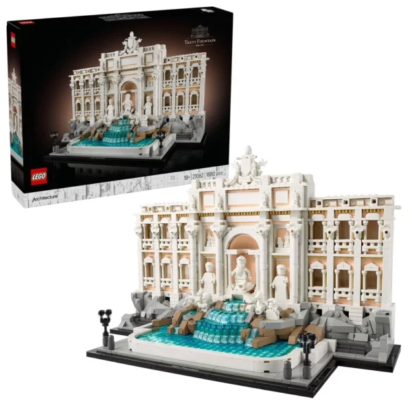 LEGO Architecture 21062 Trevi Fountain Set for Adults