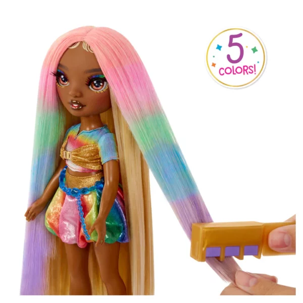 Rainbow High Doll Hair Chalk & Style Meline Luxe - Image 4