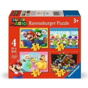 Ravensburger Super Mario 4-in-1 Jigsaw Puzzles