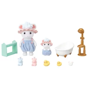 Sylvanian Families Bath Time Bubble Siblings