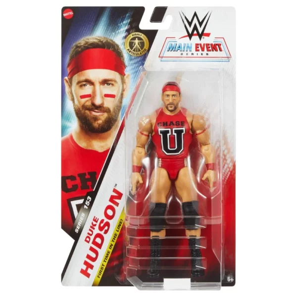 WWE Main Event Series Duke Hudson 153 Action Figure