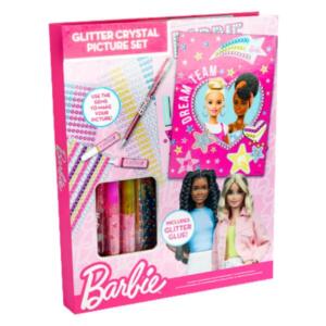 Barbie Glitter Crystal Picture Set