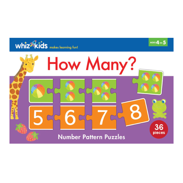 Whiz Kids How Many?... Number Pattern Puzzles