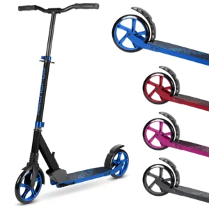 BOLDCUBE Big Wheel Scooter - Deep Blue