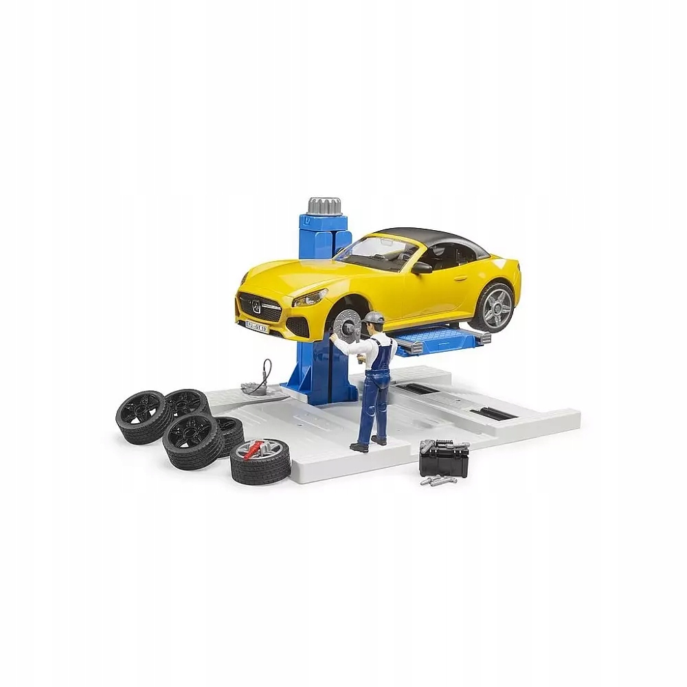 Bruder BWorld Car Service Centre & Bruder Roadster