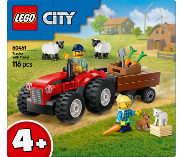 LEGO City 60461 Farm Tractor with Trailer & Sheep - Image 5