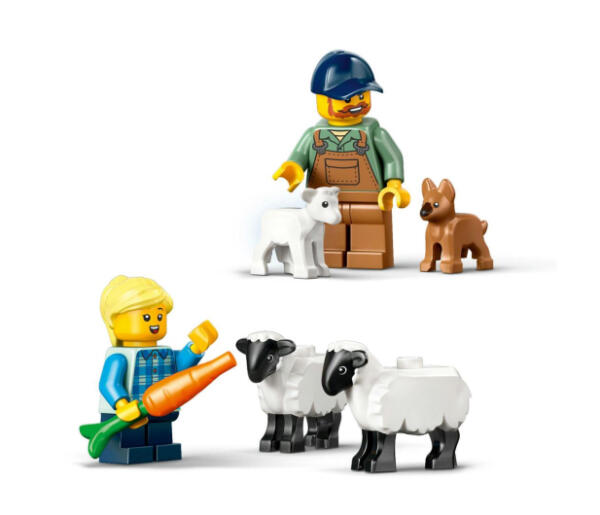 LEGO City 60461 Farm Tractor with Trailer & Sheep - Image 2