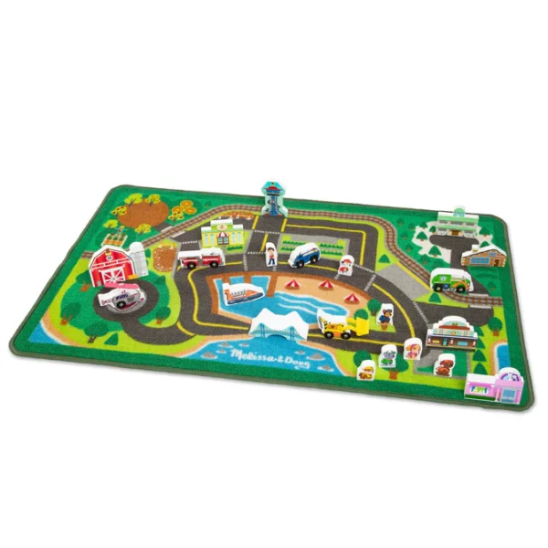 Melissa & Doug Paw Patrol Adventure Bay Activity Rug - Image 6