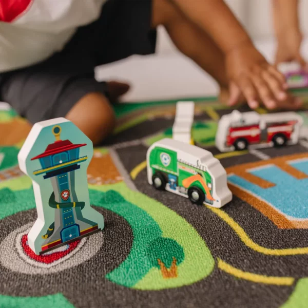 Melissa & Doug Paw Patrol Adventure Bay Activity Rug - Image 3