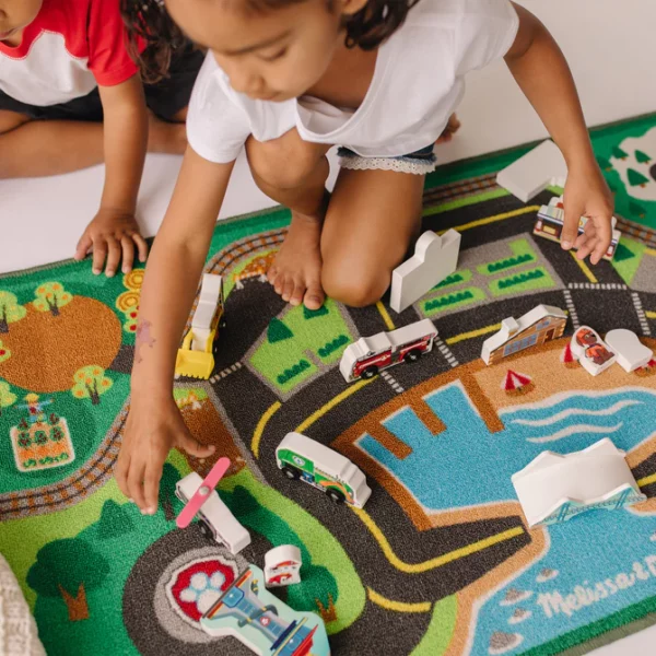 Melissa & Doug Paw Patrol Adventure Bay Activity Rug - Image 7