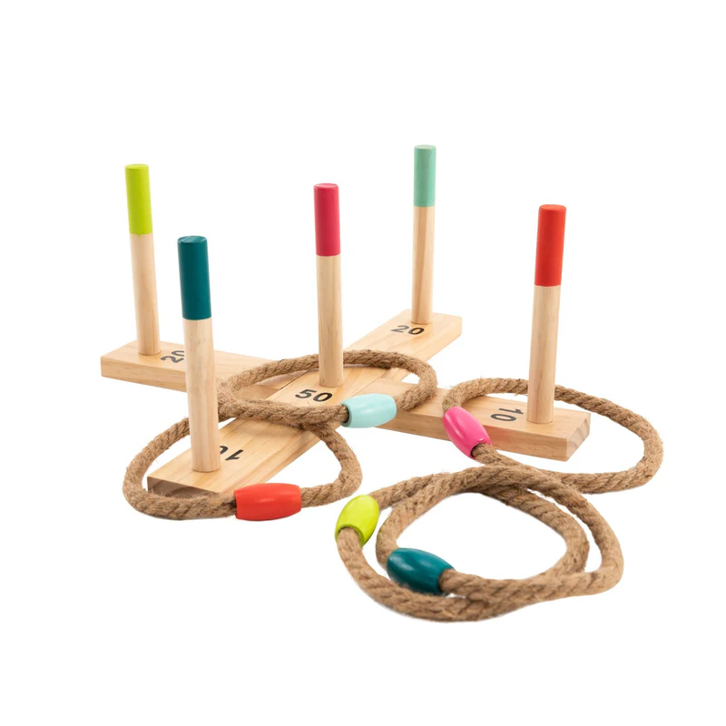 TP Toys Outdoor Wooden Ring Toss