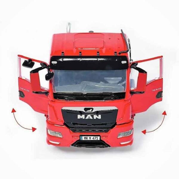 Wiking 1:32 MAN TGS 18.510 4x4 2 Axle Truck - Red - Image 4