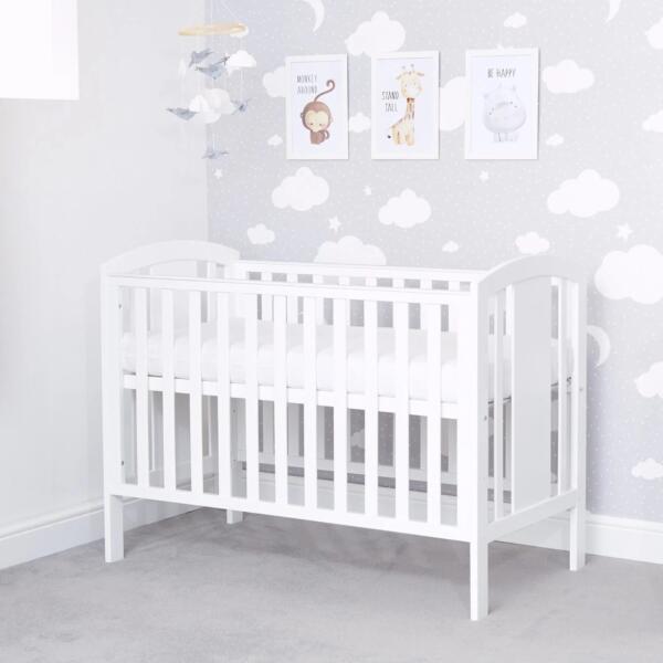 Baby Elegance White Laba Cot - Image 3