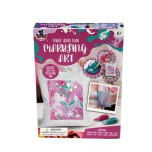 Paint Your Own Marbling Handbag