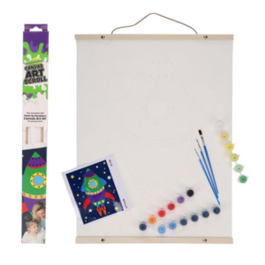 50 x 40cm Canvas Art Scroll - Rocket