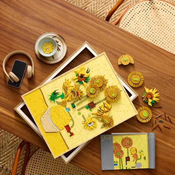 LEGO Art 31215 Vincent van Gogh Sunflowers Set for Adults - Image 5