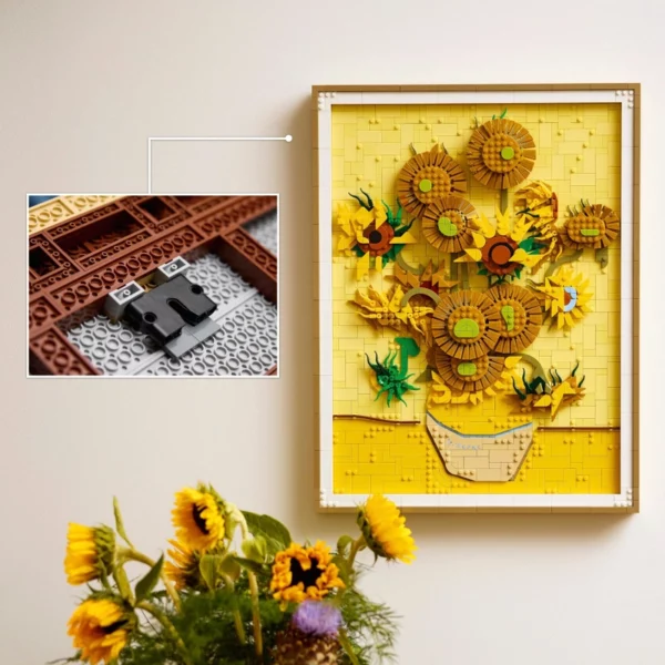 LEGO Art 31215 Vincent van Gogh Sunflowers Set for Adults - Image 3