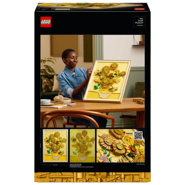LEGO Art 31215 Vincent van Gogh Sunflowers Set for Adults - Image 6