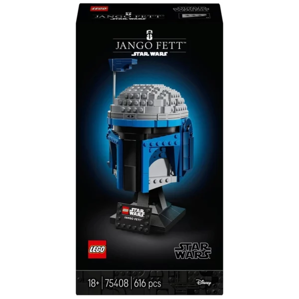 LEGO Star Wars 75408 Jango Fett Helmet - Image 6