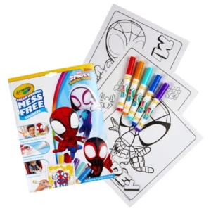 Crayola Color Wonder Spidey and His Amazing Friends Colouring Pages Book 
