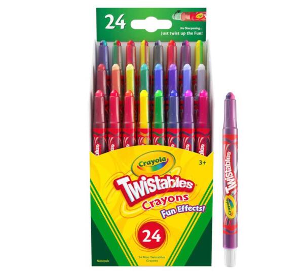 Crayola Fun Effects Twistables Crayons 24 Pack