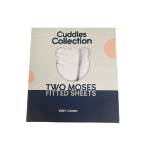 cuddles collection 2 white moses sheets