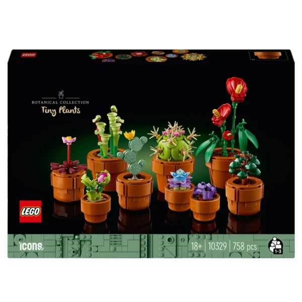 LEGO Icons 10329 Botanical Collection Tiny Plants Set - Image 8