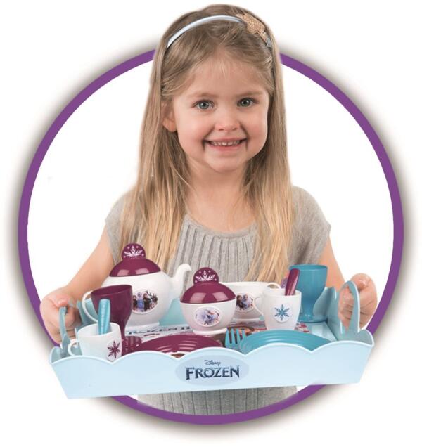 Smoby Frozen XL Tea Set with Trolley - Image 5