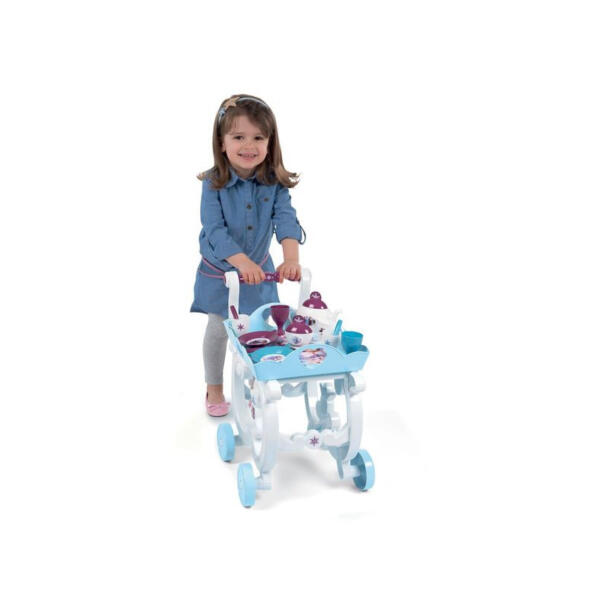 Smoby Frozen XL Tea Set with Trolley - Image 3