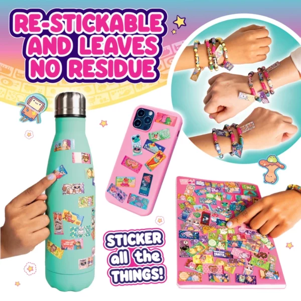 Sticki Rolls Anna & Erin Sticker Jewellery Making Set BFF Bracelets - Image 4