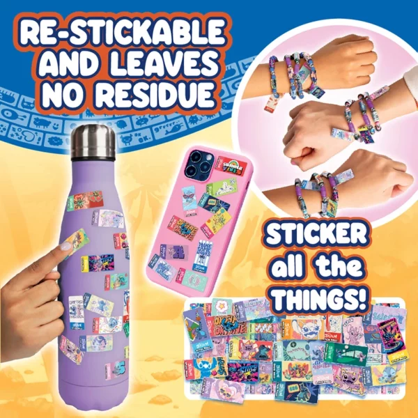 Sticki Rolls Disney Stitch Sticker Jewellery Making Set - Image 4