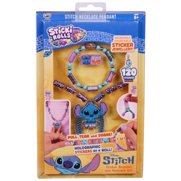 Sticki Rolls Disney Stitch Sticker Jewellery Making Set - Image 6