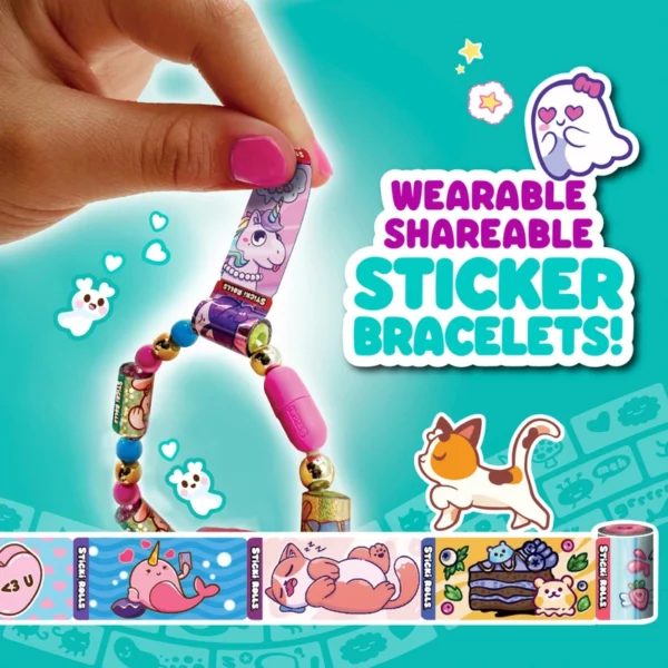 Sticki Rolls Sticker Bracelet Making Set - Image 3