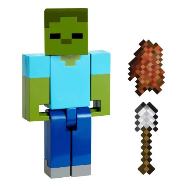 Minecraft Zombie Core 8cm Action Figure