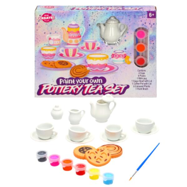 Paint Your Own Tea Set