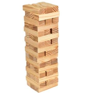 Wooden Tumbling Tower Game