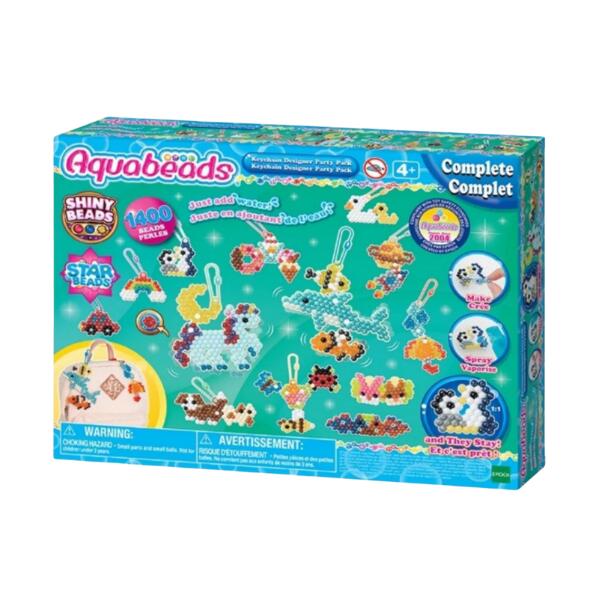 Aquabeads Keychain Designer Party Pack Set