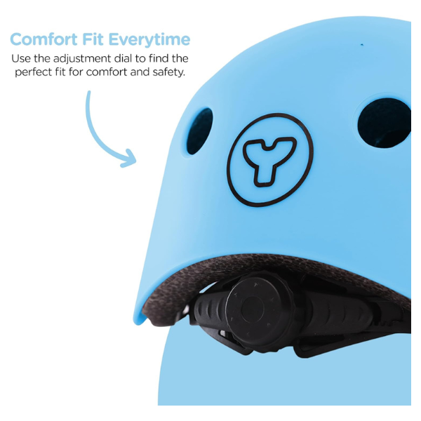 YVolution Helmet Small - Blue - Image 3