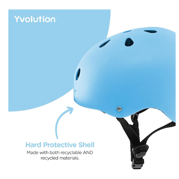 YVolution Helmet Small - Blue - Image 2