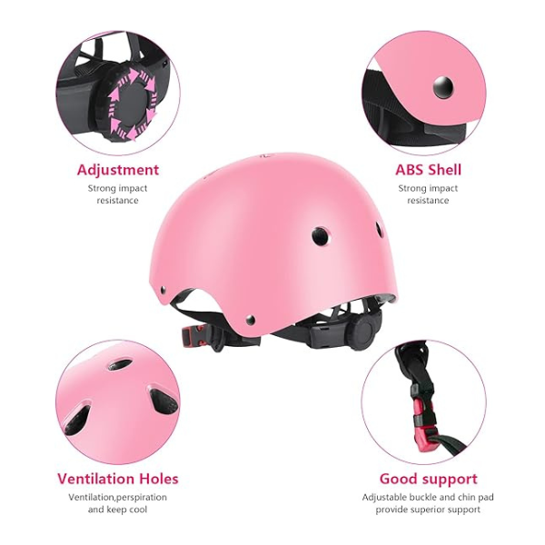 YVolution Helmet Small - Pink - Image 3