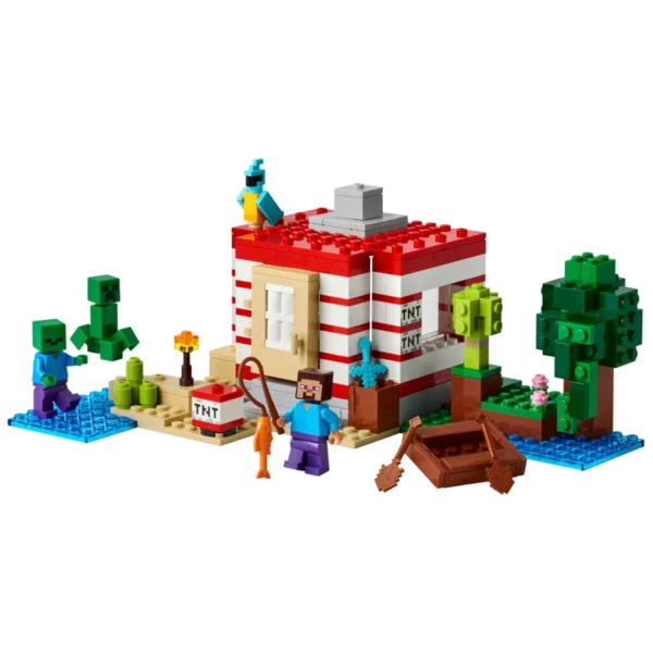 LEGO Minecraft 21275 The TNT Jungle House Set - Image 3