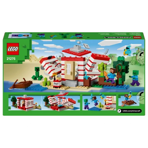 LEGO Minecraft 21275 The TNT Jungle House Set - Image 5