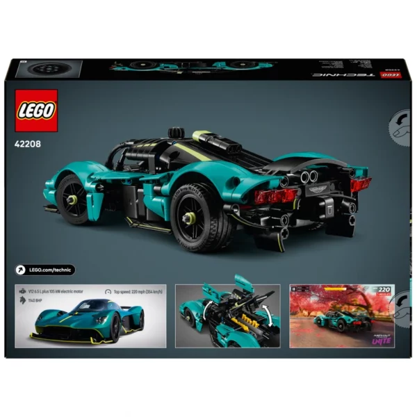 LEGO Technic 42208 Aston Martin Valkyrie Car Set - Image 4