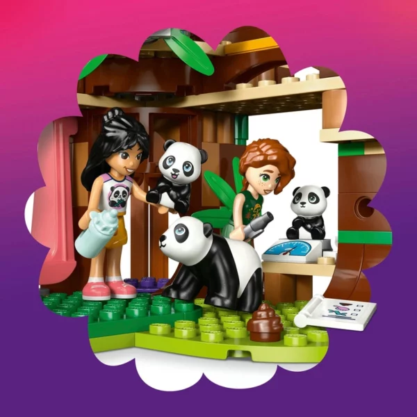 LEGO Friends 42648 Panda Sanctuary Animal Care - Image 5