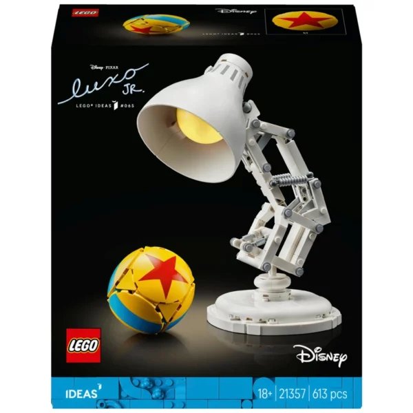 LEGO Ideas 21357 Disney Pixar Luxo Jr. Lamp & Ball Set for Adults