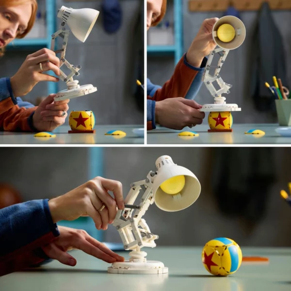 LEGO Ideas 21357 Disney Pixar Luxo Jr. Lamp & Ball Set for Adults - Image 4