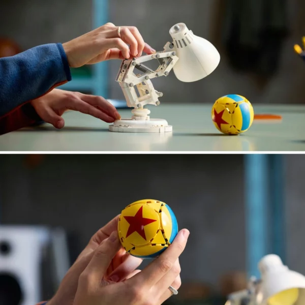 LEGO Ideas 21357 Disney Pixar Luxo Jr. Lamp & Ball Set for Adults - Image 5