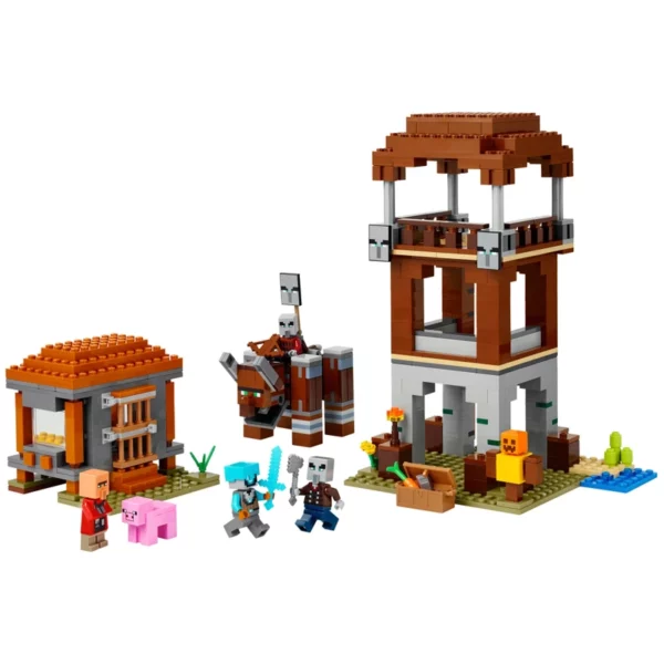 LEGO Minecraft 21278 The Pillager Outpost and Ravager Set - Image 3
