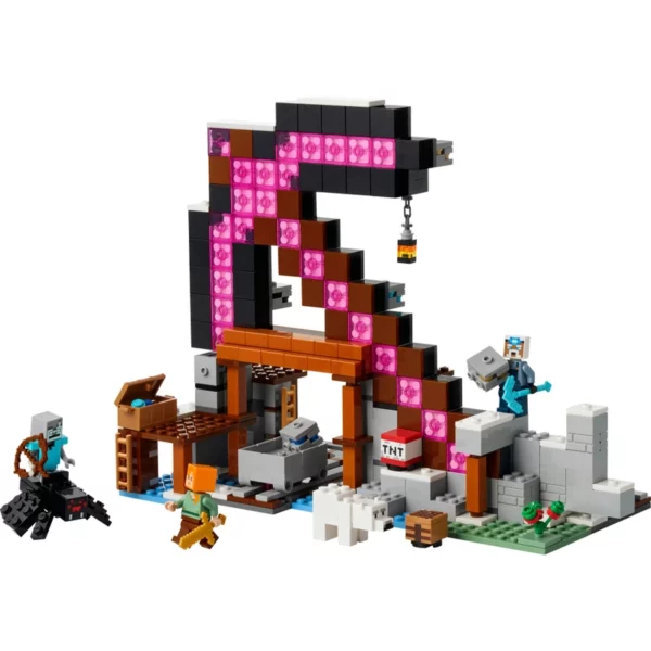 LEGO Minecraft 21277 The Pickaxe Mine Set